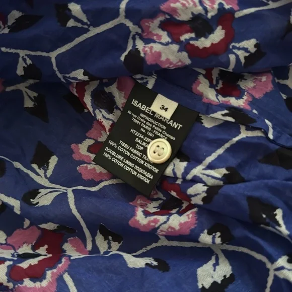 Isabel Marant Etoile Floral Blouse - Picture 7 of 7